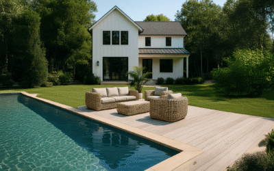 Texturas, luz y propósito: el arte de diseñar exteriores con intención